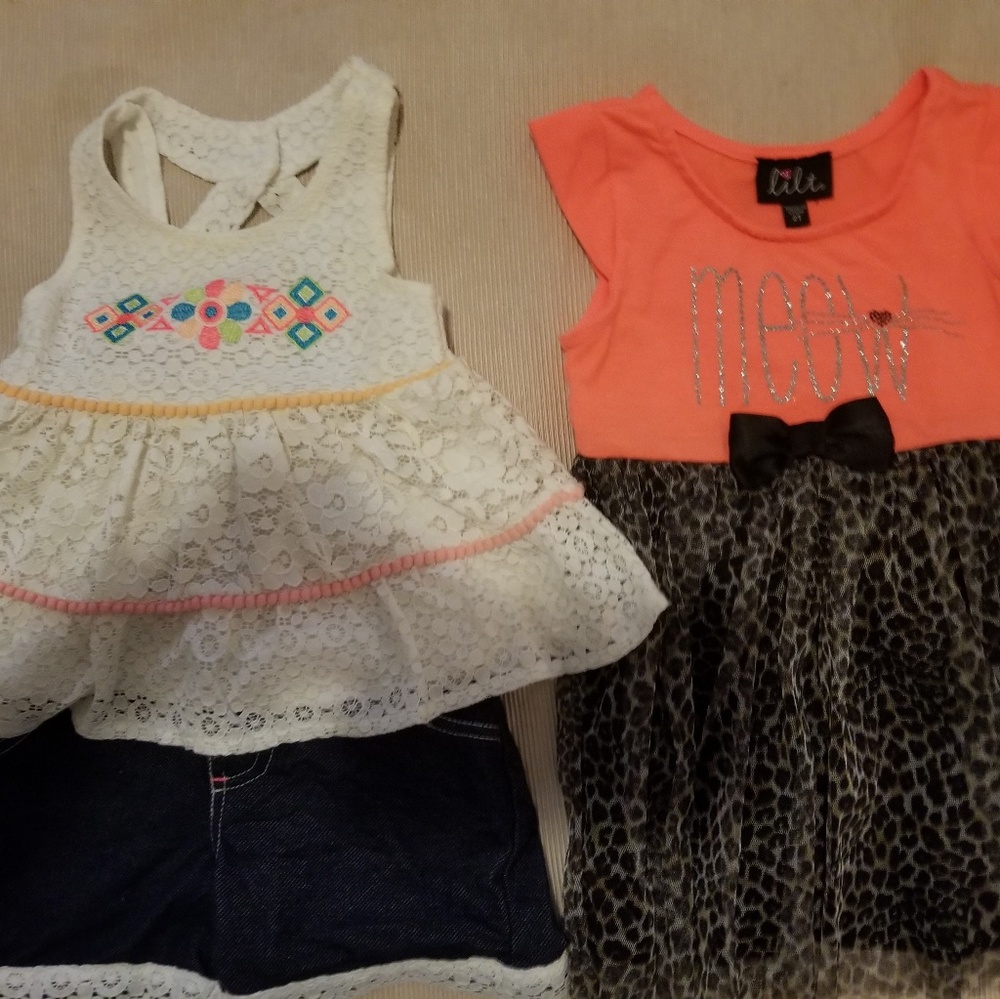 A Dress and Short outfit